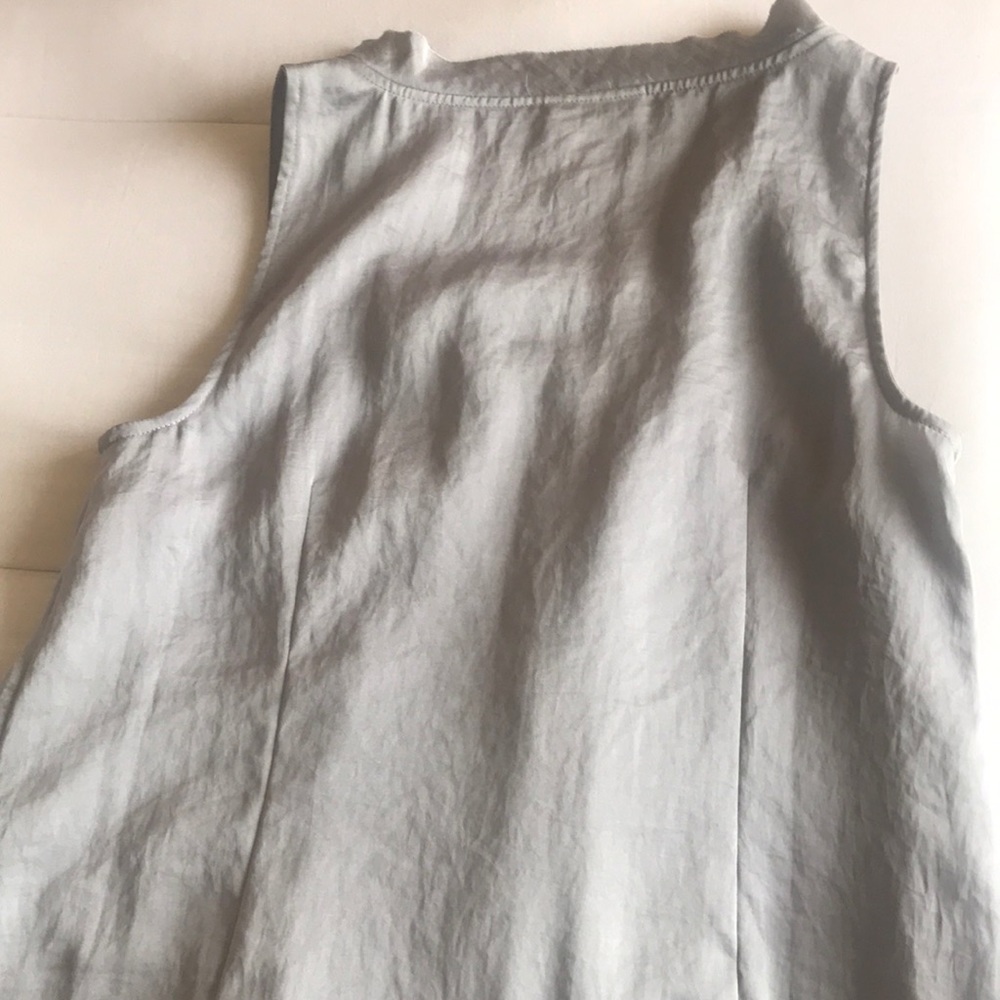 LOFT Sleeveless Ruffle Blouse - Picture 5 of 5